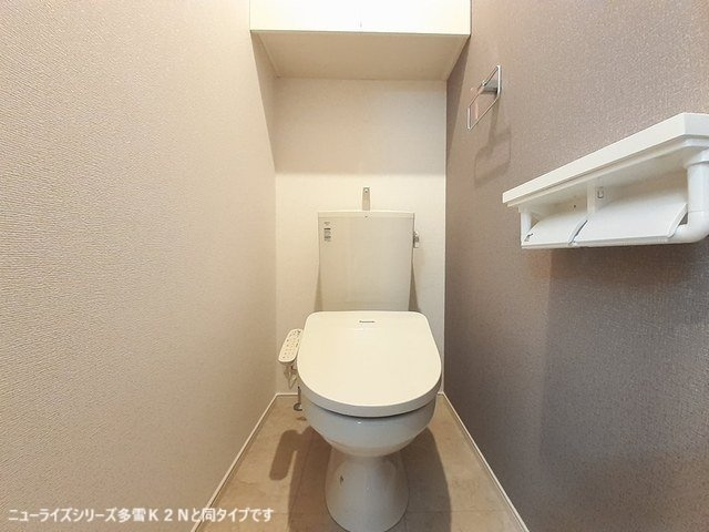 フォンテーヌⅢ　Ｂのトイレ