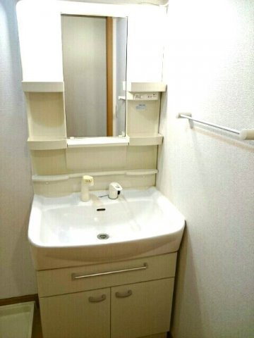 パインヒルズＡの洗面所