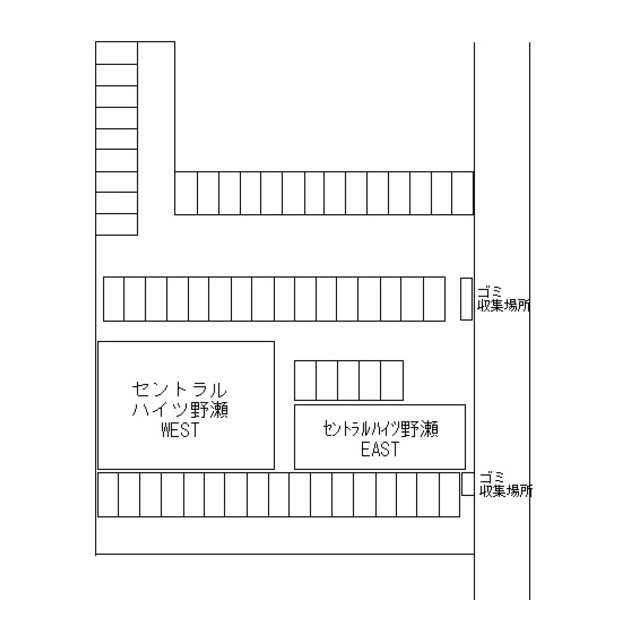 岐阜市茜部野瀬２丁目のアパートの駐車場
