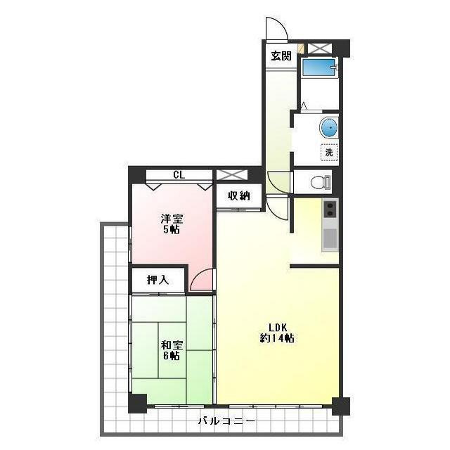 シャルマン平和の間取り