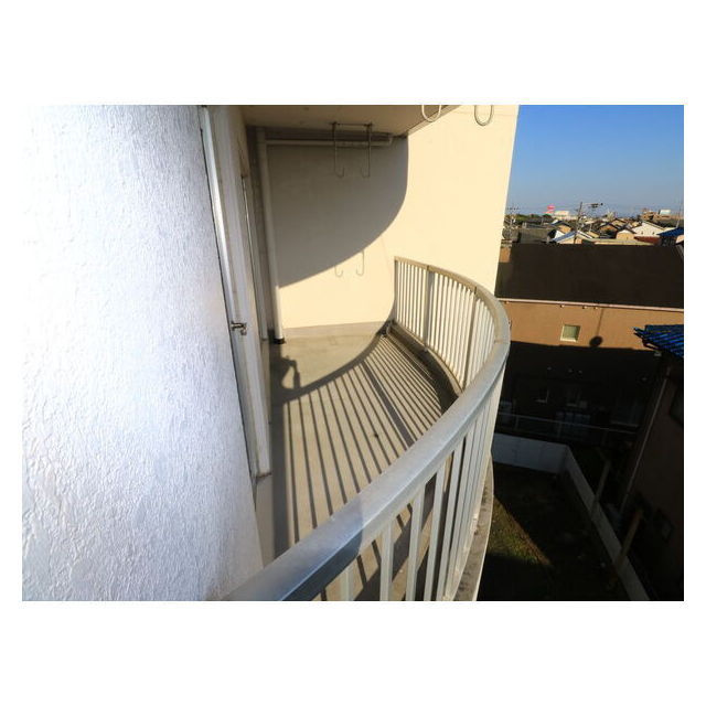 シェラトン広瀬のバルコニー