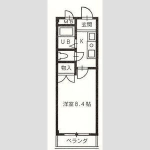 【間取り】 | エスポア八田