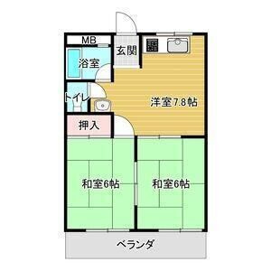 【間取り】 | 第2リバーサイド清水