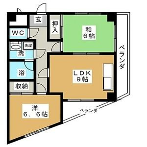 【間取り】 | ウエストコート又穂