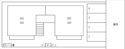 【区画図】 | ファミール伊吹