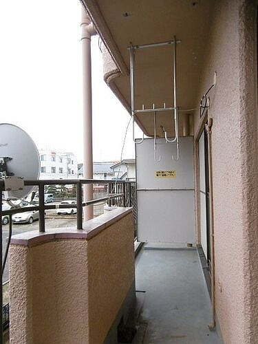 レスポワールみずほ台のバルコニー|バルコニー別角度　※前回募集時2017年3月撮影