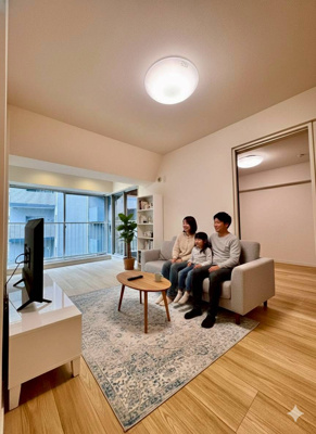 【洋室】 | ホワイティ薬院マンション | 完成予想写真　ＣＧ