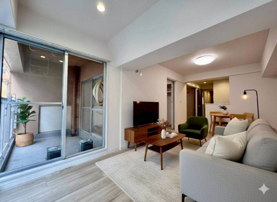 【独立洗面台】 | ホワイティ薬院マンション | 施工例