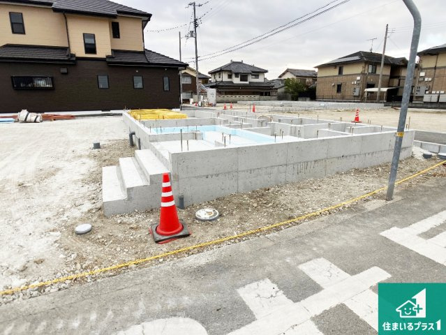 姫路市香寺町広瀬　第2期　新築一戸建ての外観|現在の進捗状況です！順調に作業進行中、完成が待ち遠しいです！詳細の間取り等、お気軽にお問い合わせください！