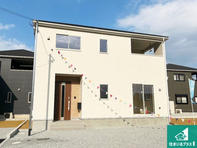 姫路市広畑区西蒲田　第17期　新築一戸建ての外観|安心の10年保証！外観を美しく保ち、雨水で汚れを落とします！気になることがありましたら、お気軽にお問い合わせください！