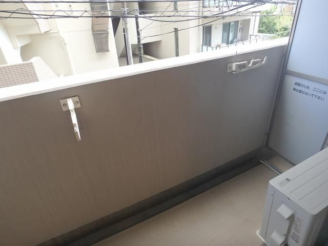 ＨＦ早稲田レジデンスのバルコニー