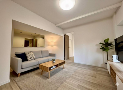 【居間・リビング】 | ライオンズマンション平尾 | ※家具はイメージです。