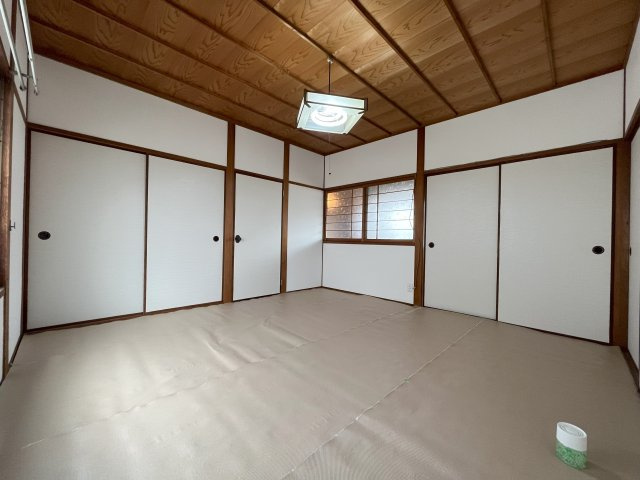 当新田 借家の和室