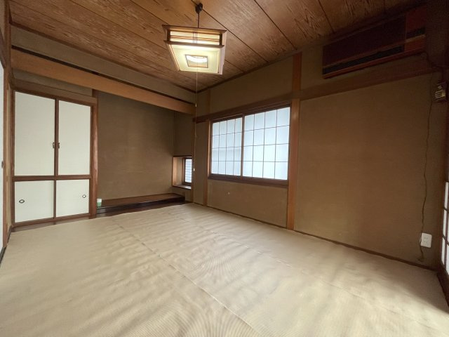 当新田 借家の和室