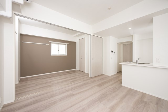 エンクレスト天神TERRACEの居間・リビング|ゆったり過ごせるリビングです