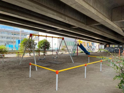 【周辺】 | ボヌール・ハルル | 中山橋の下公園まで350ｍ