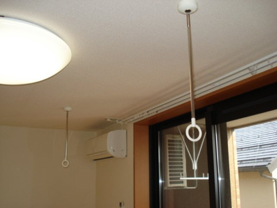 【内装】 | セント・フローラ | 室内物干し