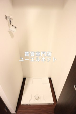 【設備】 | プレジオ江坂SOUTH | 室内洗濯機置き場で毎日の家事もラクラク！