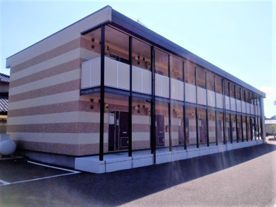 【外観】 | レオパレスアラベスクＢ | 外観は落ち着いています