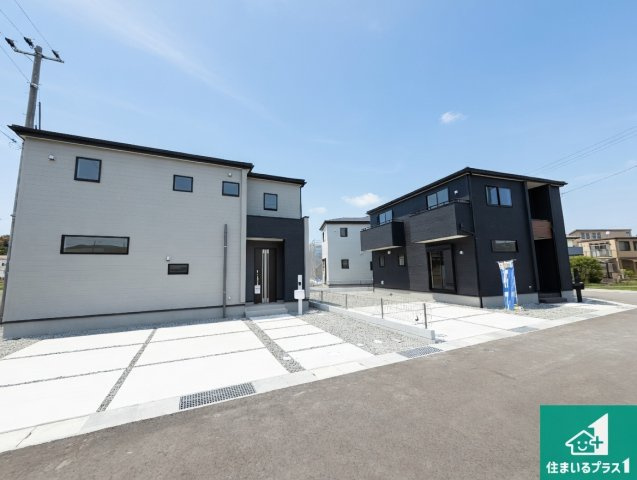 洲本市上物部　第3期　新築一戸建ての外観|お客様に長く安心して住んでいだだける事にこだわった家づくり！住んでからのアフターサービスにもしっかりと取り組んでいます！