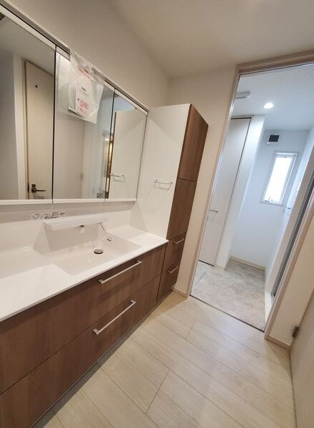 細口戸建の洗面所