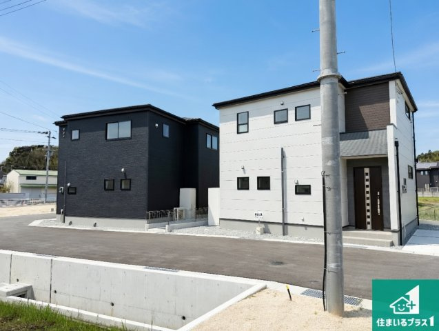 洲本市上物部　第3期　新築一戸建ての外観|お客様に長く安心して住んでいだだける事にこだわった家づくり！住んでからのアフターサービスにもしっかりと取り組んでいます！
