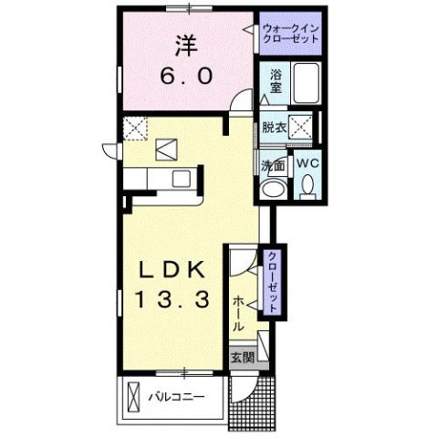 ニューヘイアンⅡの間取り