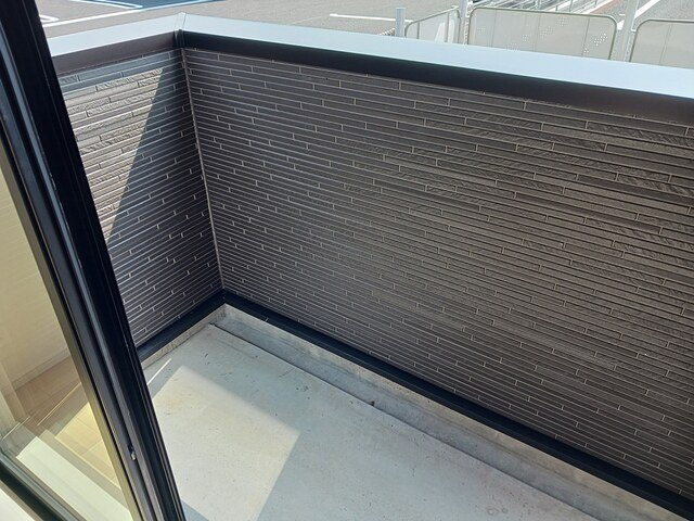 ヒカルサ加須ウエストⅡのバルコニー