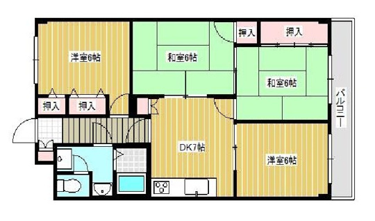 グランドハイツ福島・34420の画像