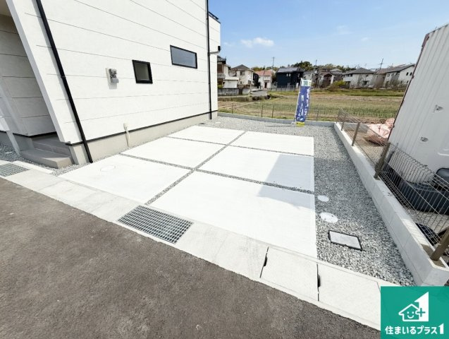 洲本市上物部　第3期　新築一戸建ての駐車場|駐車スペース！散水栓があるので、こまめに愛車を洗えます！
