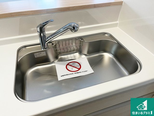 加古川市平岡町新在家　第7期　新築一戸建ての設備|広々としたシンクで食器洗いも楽々！