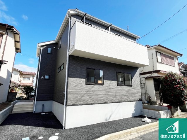 加古川市平岡町新在家　第7期　新築一戸建ての外観|安心の10年保証！外観を美しく保ち、雨水で汚れを落とします！気になることがありましたら、お気軽にお問い合わせください！