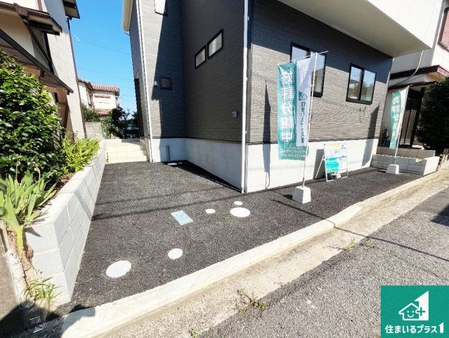 加古川市平岡町新在家　第7期　新築一戸建ての駐車場|駐車スペース！散水栓があるので、こまめに愛車を洗えます！