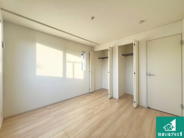 加古川市平岡町新在家　第7期　新築一戸建ての洋室|シンプルな洋室は、自分好みのインテリアが楽しめます♪ご家族とインテリアや家具を選びに行くのは新築購入時の醍醐味の一つです。ぜひお楽しみください♪