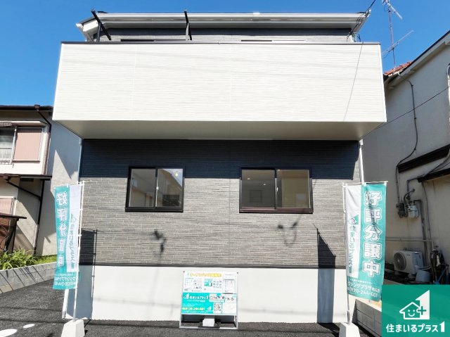 加古川市平岡町新在家　第7期　新築一戸建ての外観|安心の10年保証！外観を美しく保ち、雨水で汚れを落とします！気になることがありましたら、お気軽にお問い合わせください！