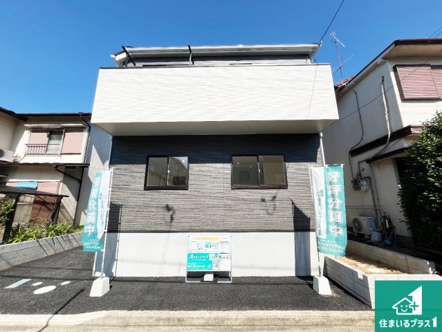 加古川市平岡町新在家　第7期　新築一戸建ての外観|安心の10年保証！外観を美しく保ち、雨水で汚れを落とします！気になることがありましたら、お気軽にお問い合わせください！