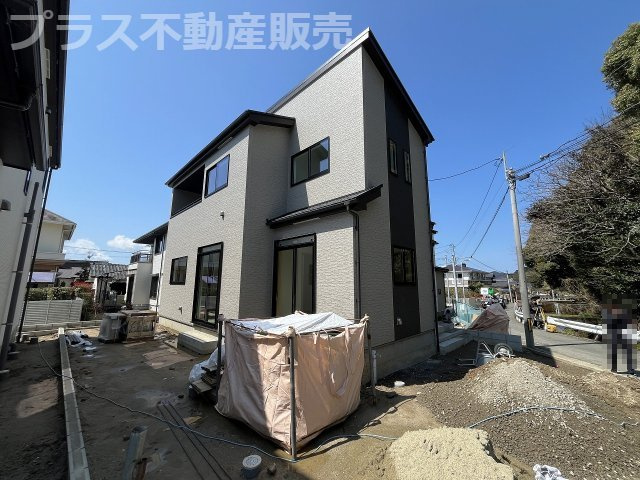 【外観】 | 福岡市西区今宿東3丁目　B号棟（全3棟）【仲介手数料無料・0円】 | 現地写真。プラス不動産販売なら、現場の全ての棟をまとめてご見学頂けます。