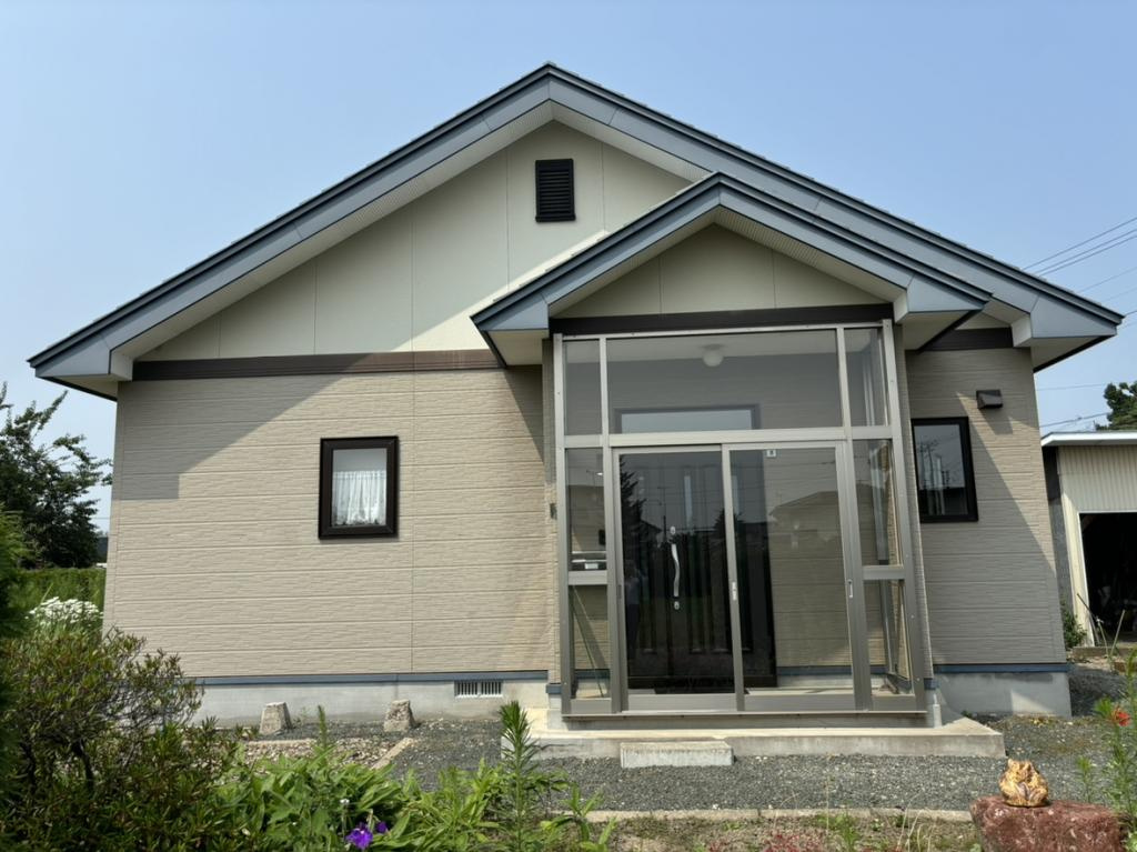 常呂郡訓子府町東町２２２番地１、２２３番１　平家建中古売家の外観