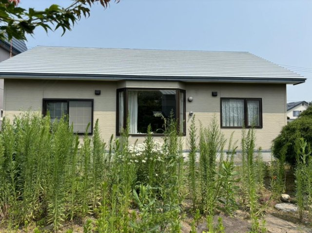 常呂郡訓子府町東町２２２番地１、２２３番１　平家建中古売家の外観