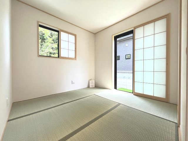 【和室】 | 福岡市西区今宿東3丁目　A号棟（全3棟）【仲介手数料無料・0円】 | 現地写真。1階和室です。