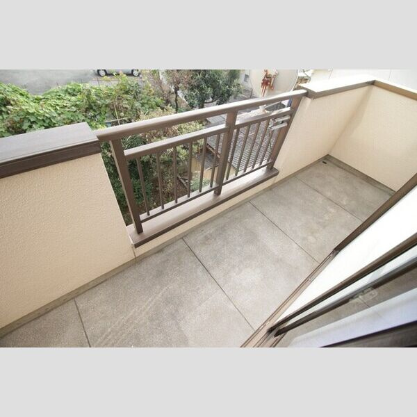 松本貸家Ⅱのバルコニー