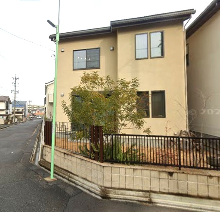 作の山町戸建の庭