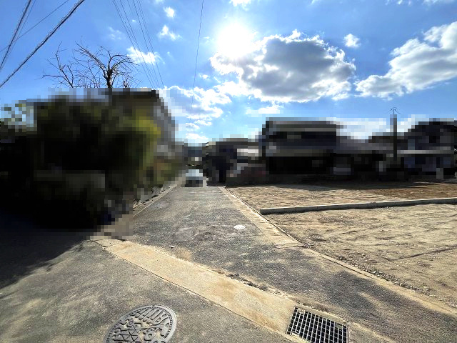 【その他】 | 福岡市西区今宿東3丁目　C号棟（全3棟）【仲介手数料無料・0円】 | 現地写真。前面道路です。