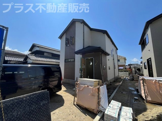 【外観】 | 福岡市西区今宿東3丁目　C号棟（全3棟）【仲介手数料無料・0円】 | 現地写真。プラス不動産販売なら、現場の全ての棟をまとめてご見学頂けます。