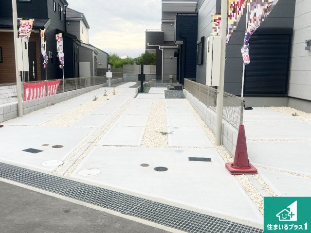 神戸市北区道場町日下部　第2期　新築一戸建ての駐車場|２台分の駐車スペース有り！急な来客でも安心です！