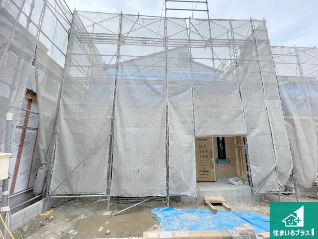 神戸市北区道場町日下部　第2期　新築一戸建ての外観|周辺は落ち着いた街並みの住宅地！子育てがしやすい住環境です！まだ未完成ですが、現地でしかわからない事もございます。是非一度ご覧ください。