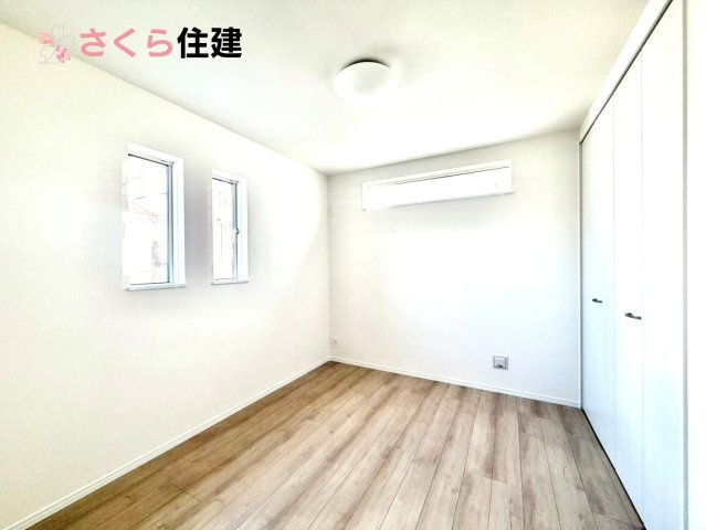 Heartful-Town 　東武江曽島駅１期　1棟の洋室|広々とした洋室です♪お子様の成長に伴って増えていく荷物にも対応できます！