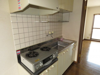 【キッチン】 | ヴィラ千倉 | ガスコンロは要確認です
