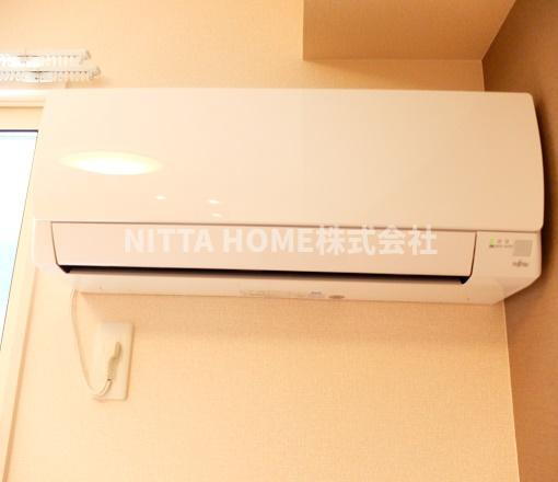 ヴェルデール・ヴィラ の設備|室内にはエアコン設置済み★