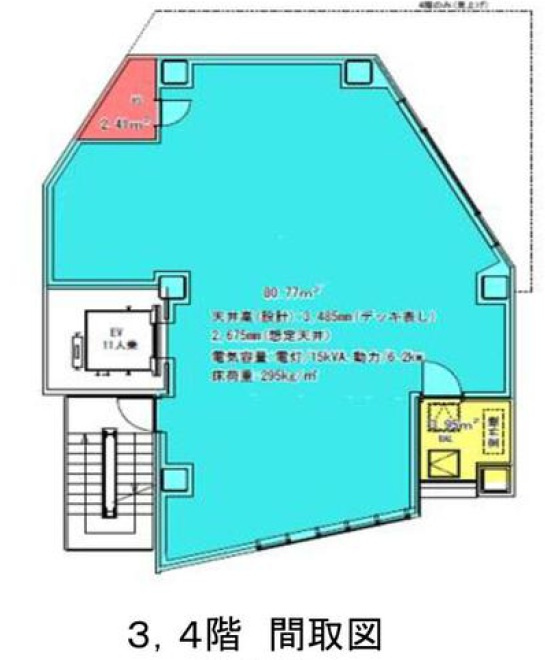 Harmonyビルの間取り